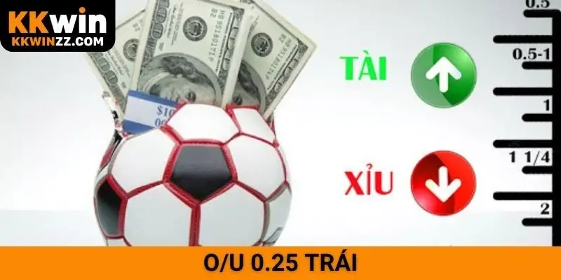 O/U 0.25 trái
